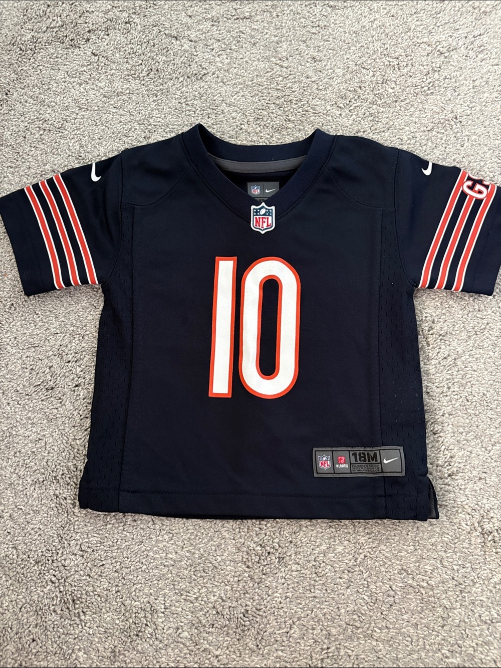 Nike NFL Kids' Chicago Bears Trubisky #10 Jersey 18 months